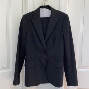 Theory Women’s Suit Jacket - charcoal grey